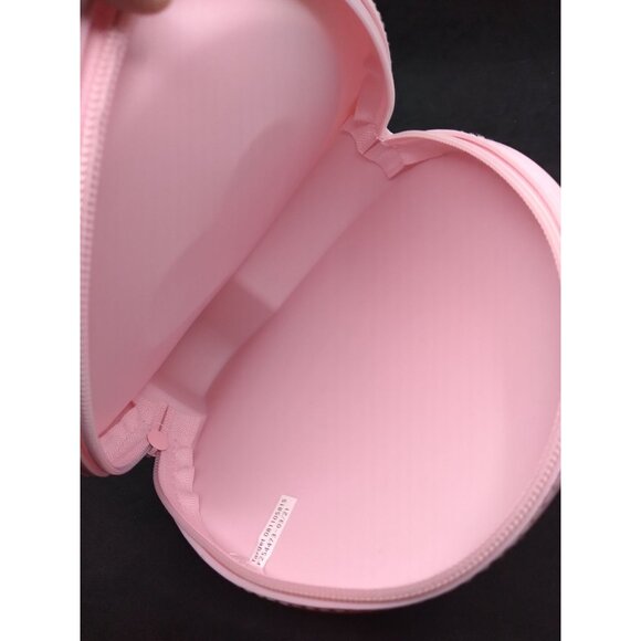 Zipper Silicone Pink Heart Pencil Pouch from More Than Magic 7" - Picture 2 of 9